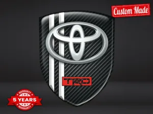 Toyota Insignias En Relieve Rendimiento Máximo Estilo Pro 